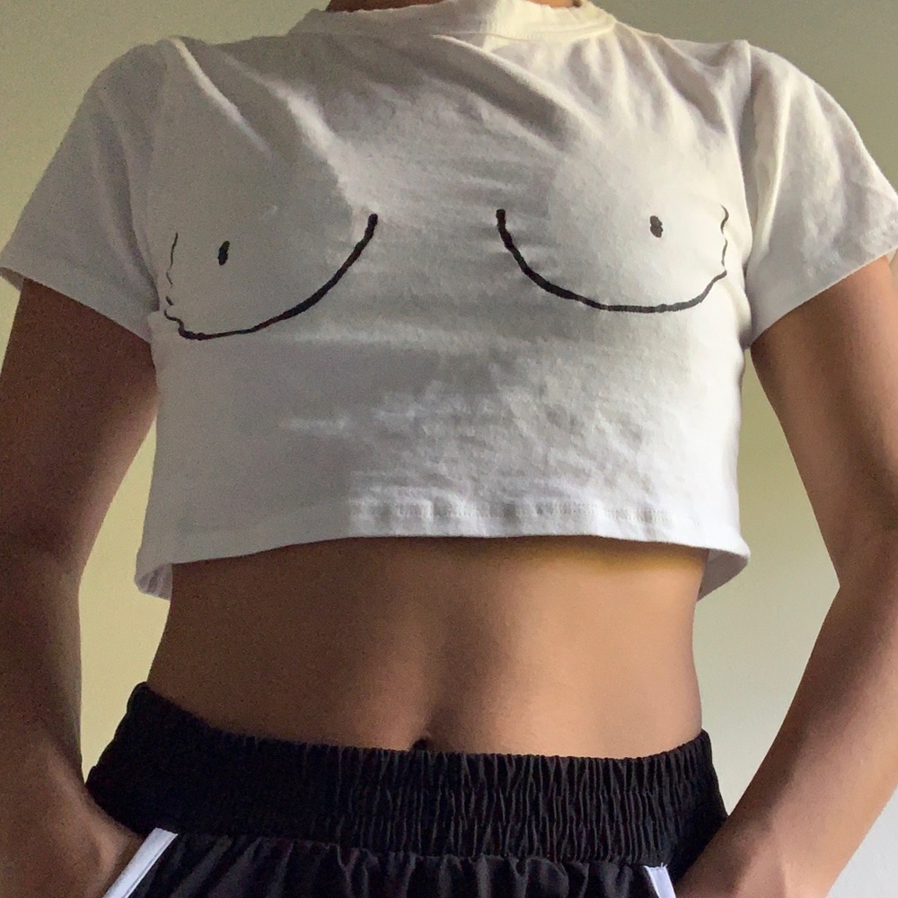 Boob tee